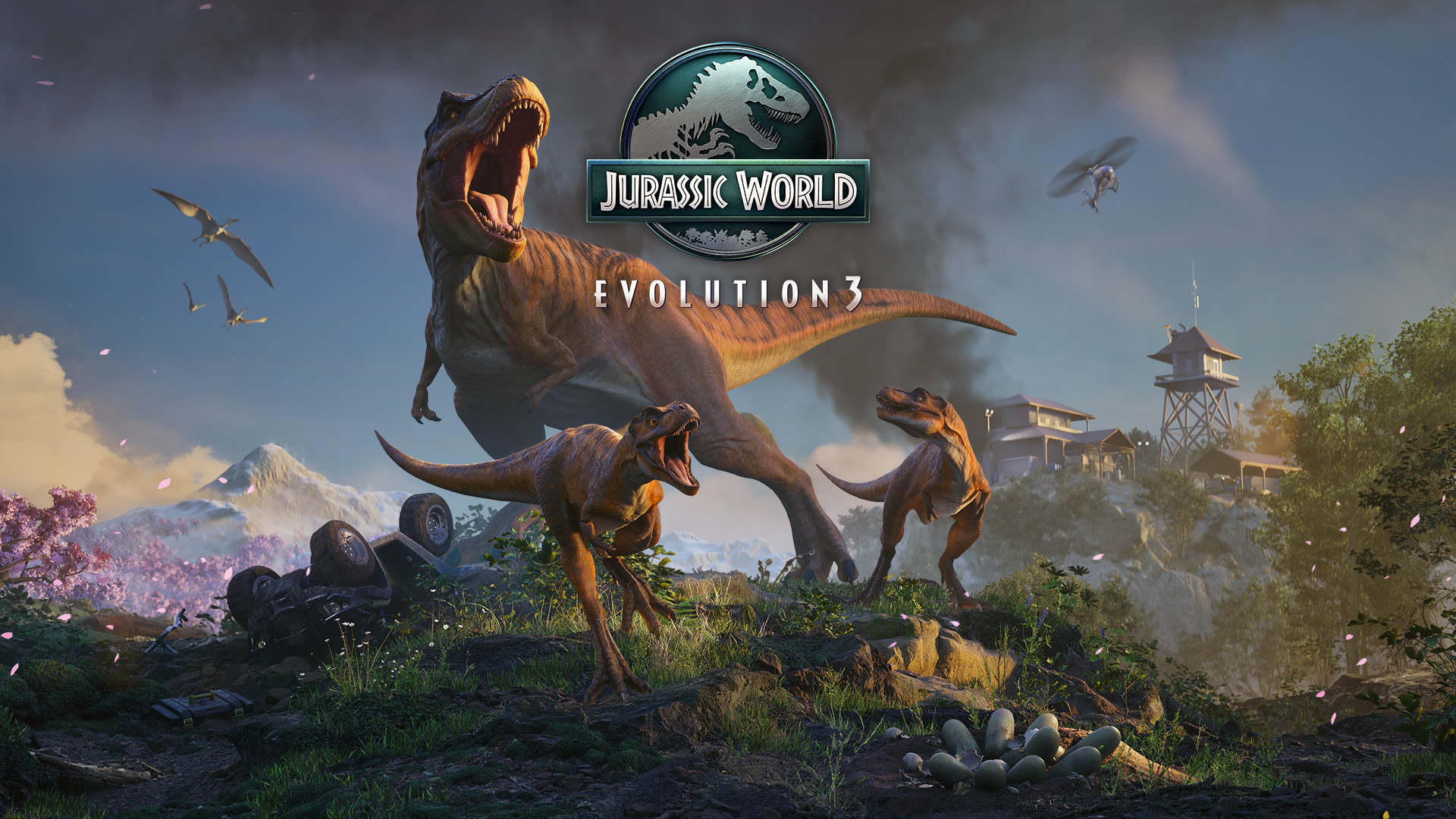 Jurassic World Evolution 3 — official game artwork